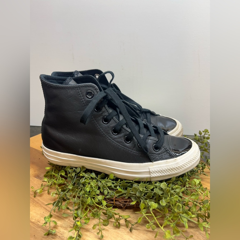 Converse Chuck Taylor All Star Black Mono Hi Sneakers